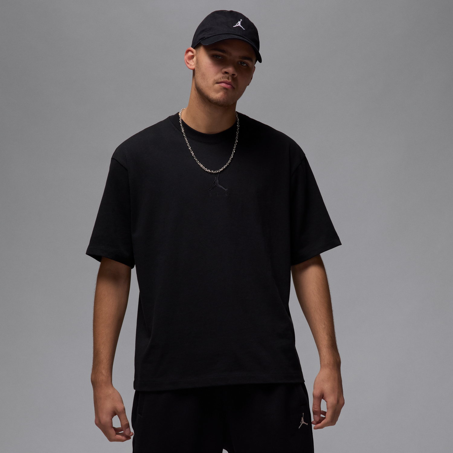 Тениска Jordan Jordan Flight Essentials T-Shirt (Plus Size) Черно | IB7345-010, 0