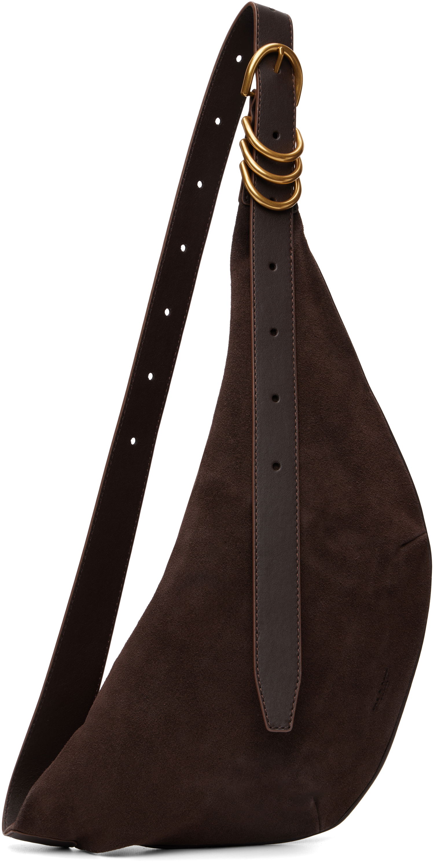 Чанта през рамо rag & bone Rag & Bone Brooklyn Suede Sling Bag Кафяво | SD100229, 1