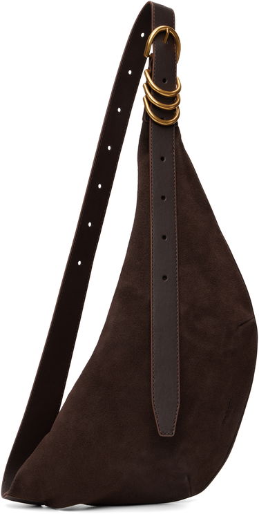 Чанта през рамо rag & bone Rag & Bone Brooklyn Suede Sling Bag Кафяво | SD100229, 1