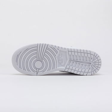 Кецове и обувки Jordan Jordan 1 Low GS Бяло | 553560-130, 4