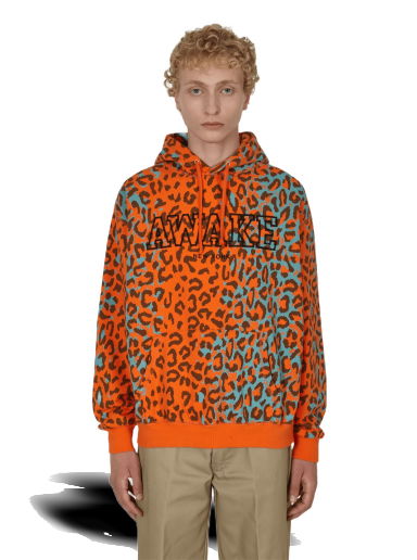 Суитчър Awake NY Block Logo Hooded Sweatshirt Оранжево
 | AWK-SP22-HD001 PRINTEDLEOPARD