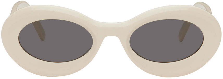 Слънчеви очила Loewe Off-White Loop Sunglasses Бежово | LW40110UM5025A, 0