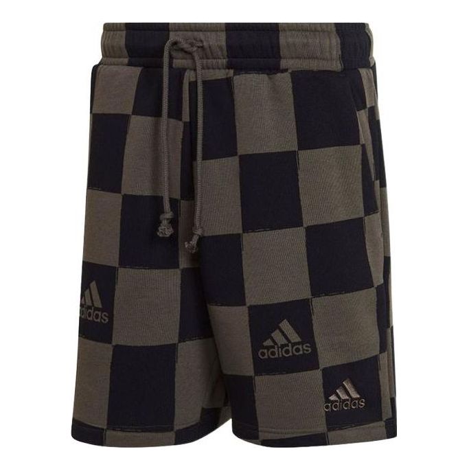 Къси панталони adidas Originals Grid Casual Shorts Зелено | HU0299