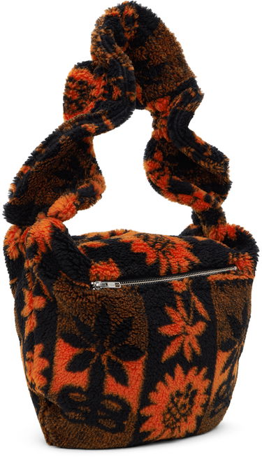 Чанта през рамо Chopova Lowena Chopova Lowena Sunflower Fleece Shoulder Bag Оранжево
 | 1176, 2