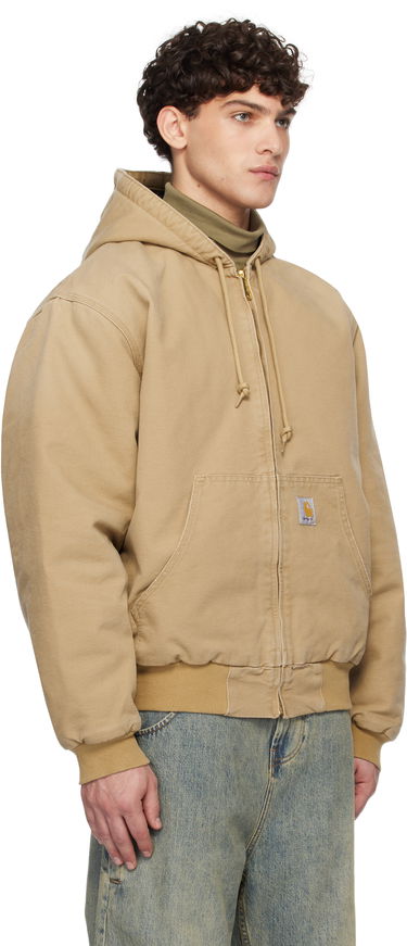 Яке Carhartt WIP OG Active, Dusty H Brown aged canvas Бежово | I027360, 2