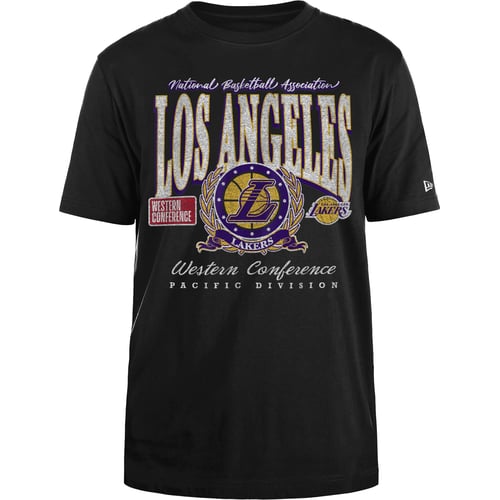 Тениска New Era NBA LOS ANGELES LAKERS OVERSIZED T-Shirt Черно | 60571416, 0