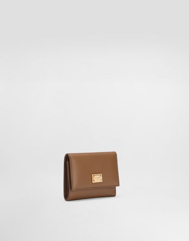Портфейл Dolce & Gabbana Dolce & Gabbana Plongé Calfskin Small Wallet Кафяво | BI0770A9S258Z093, 2