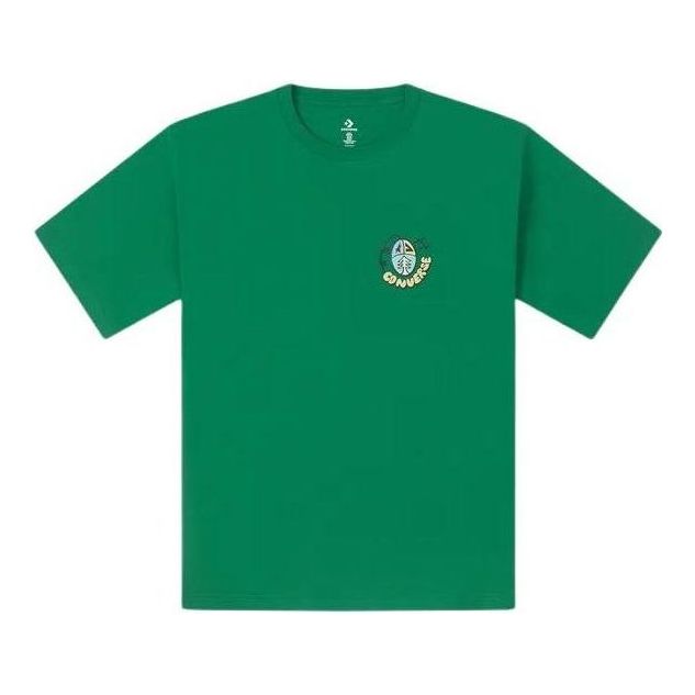 Тениска Converse Summer Outdoor Graphic T-Shirt Зелено | 10027229-A02