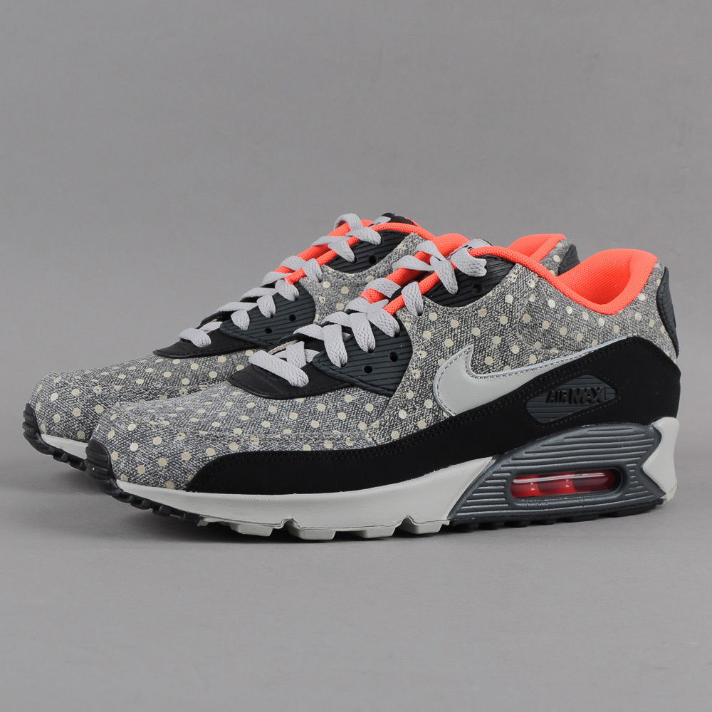 Кецове и обувки Nike Air Max 90 Leather Premium "Polka Dot" Сиво | 666578-006, 1