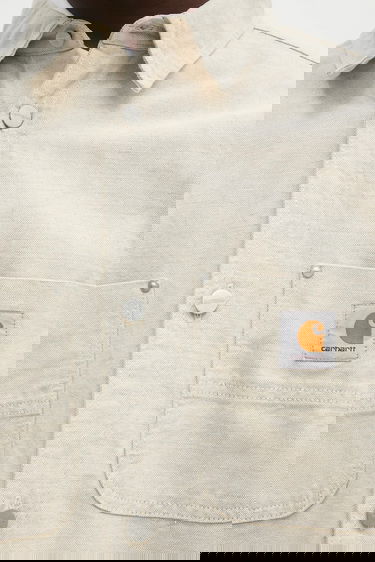 Риза Carhartt WIP Walter Linen Blend Relaxed Classic Collar Shirt Бежово | I033578.502, 3