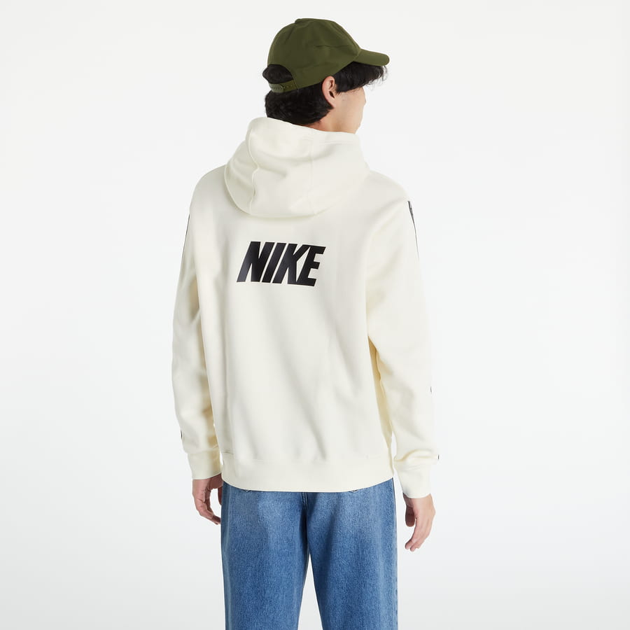Суитчър Nike Fleece Pullover Hoodie Бяло | DM4676-113, 1