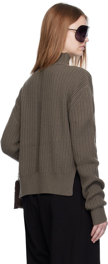 Пуловер Rick Owens Rick Owens Concordians Fisherman Turtleneck Кафяво | RP02E4648 KWV, 2