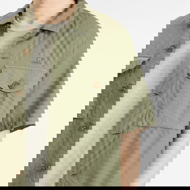 Риза C.P. Company C.P. Company Boxy Short Sleeve Shirt Зелено | 18CMSH236A-005328G-GRN, 5