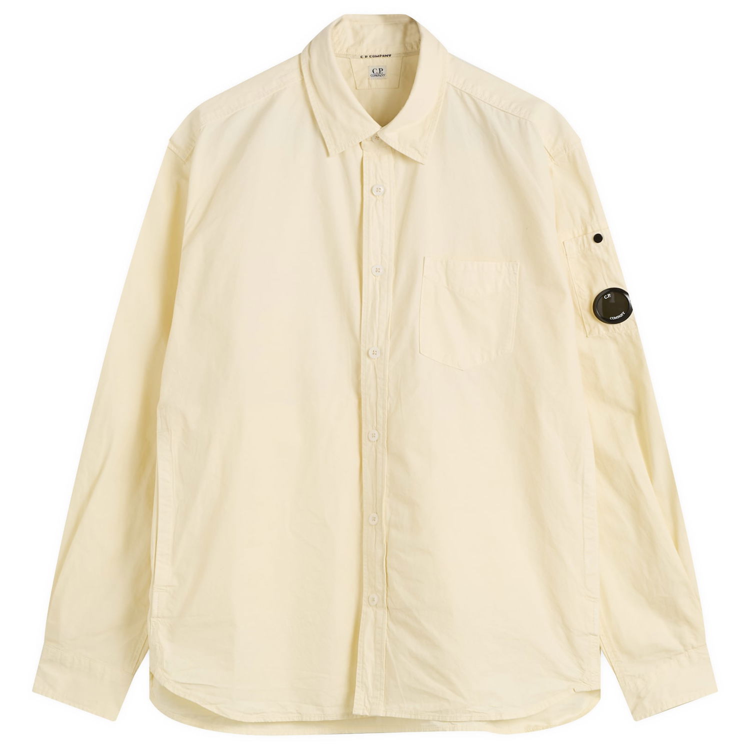 Риза C.P. Company Microreps Lens Shirt, Size Large Жълто | 19CMSH270A-110324G-402, 1