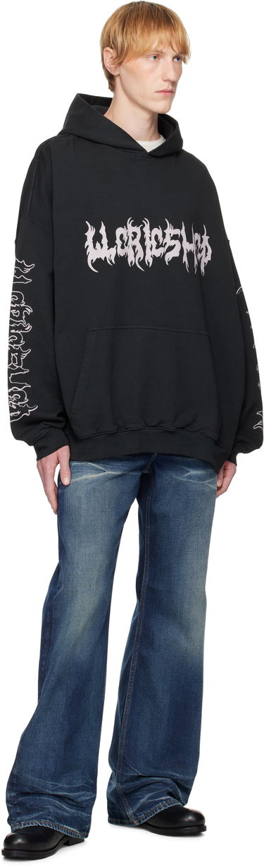 Суитчър 032C Oversized Hoodie "Faithless" Черно | S25-URC-0631-050, 3