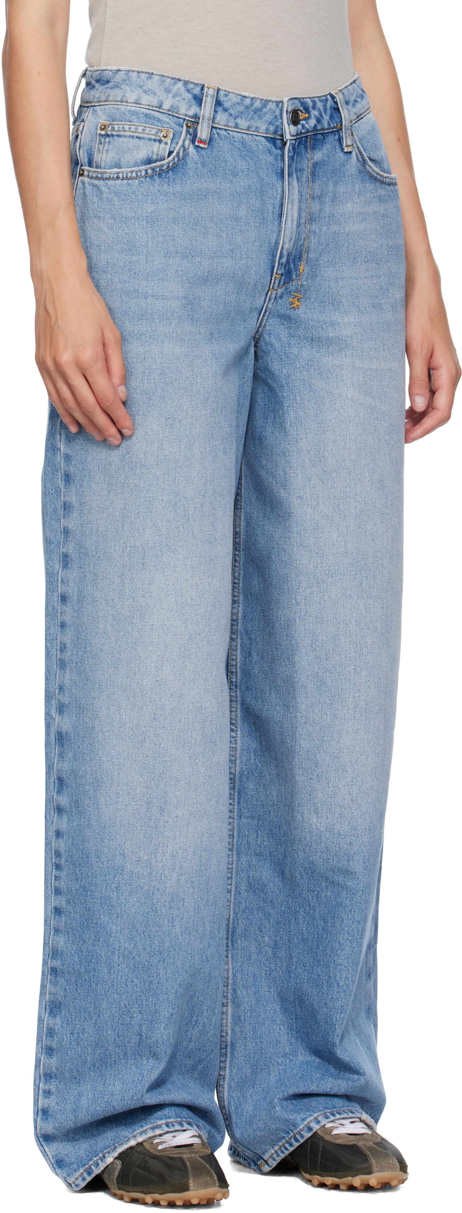 Дънки Ksubi Baggy Horizon Jeans Синьо | WFA25DJ013, 1