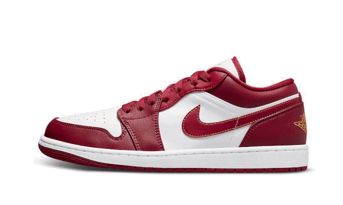Кецове и обувки Jordan Air Jordan 1 Low ''Cardinal'' GS Червено | 553560-607, 0