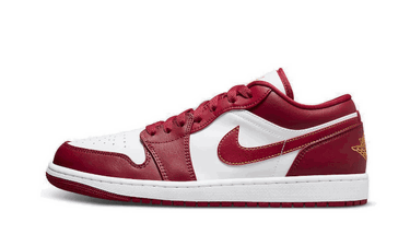 Кецове и обувки Jordan Air Jordan 1 Low ''Cardinal'' GS Червено | 553560-607, 0
