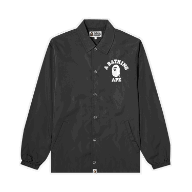 Яке BAPE College Coach Jacket Черно | 1G30 140 015 BLACK, 0