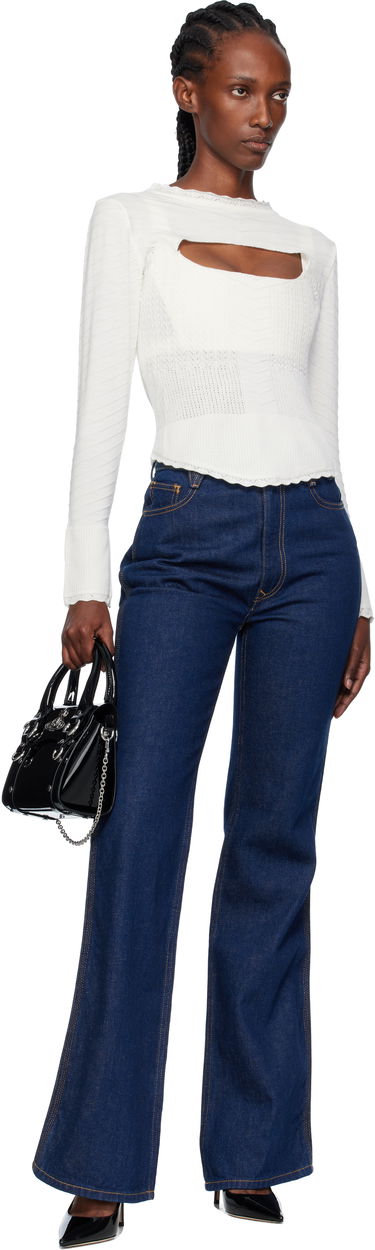 Съкратен топ Vivienne Westwood Vivienne Westwood Maria Corset Top Бяло | 1803006L-Y0006-, 3