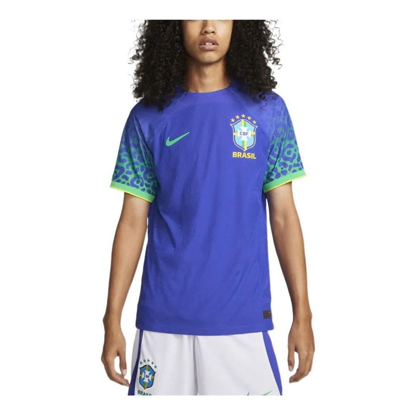 Фланелка Nike Brazil 2022 Soccer Jersey Синьо | DN0617-433