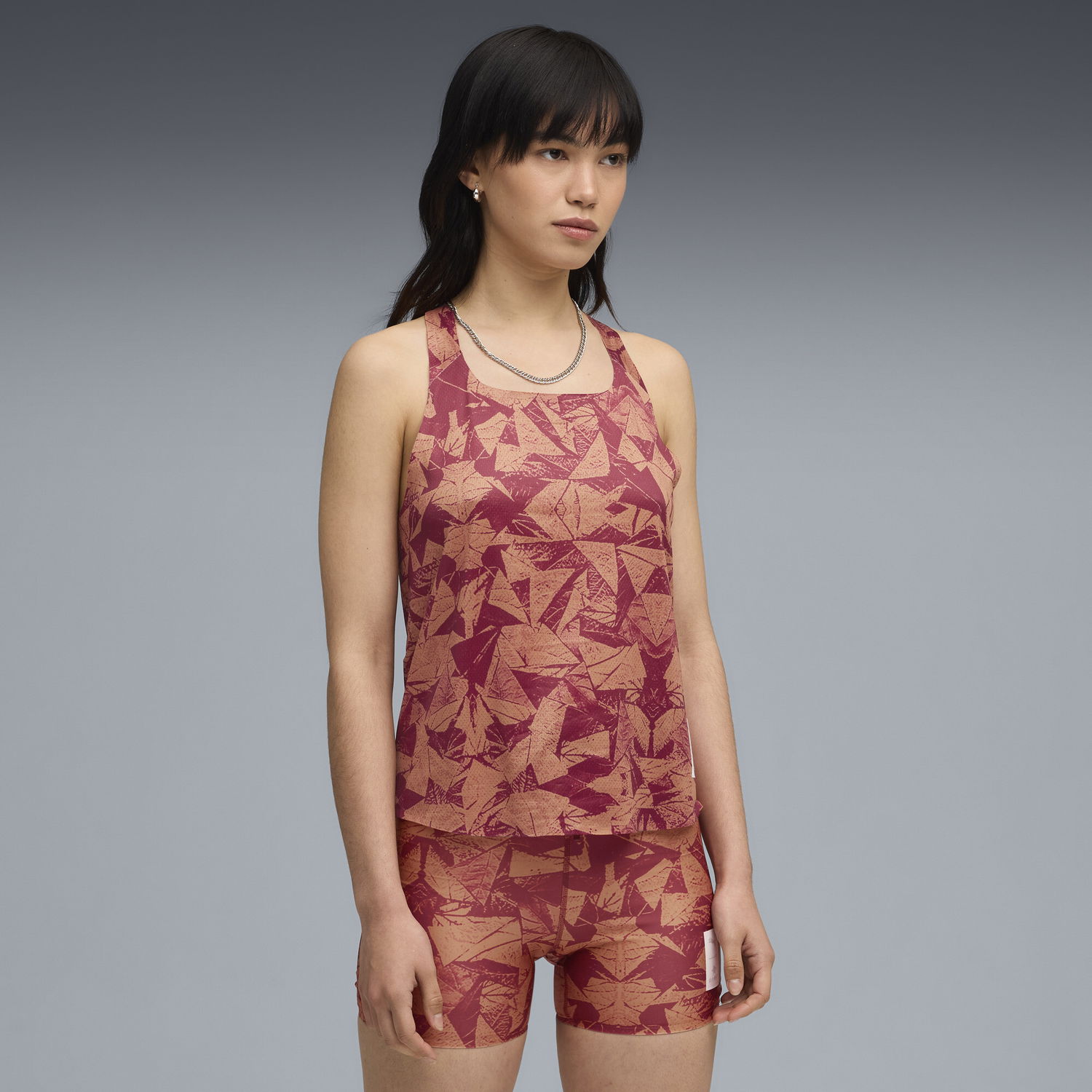 Потник Puma PUMA x SAYSKY Geometric Print Sleeveless Tank Top Многоцветен | 527610_90, 1