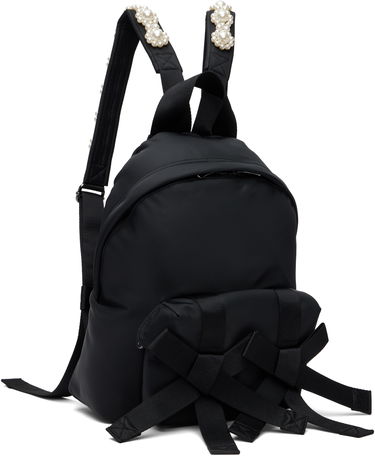 Раница Simone Rocha Simone Rocha Beaded Utility Bow Backpack Черно | BAG179TB 0761, 4