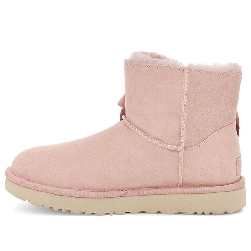 Кецове и обувки UGG UGG Classic Mini Bow Boots Розово | 1107959-LSS