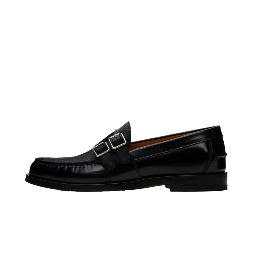 Кецове и обувки Gucci Buckle GG Loafers Черно | 762312 17X30