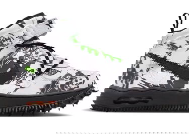 Кецове и обувки Nike Air Force 1 Mid SP Off-White Grim Reaper Бяло | DR0500-102, 0
