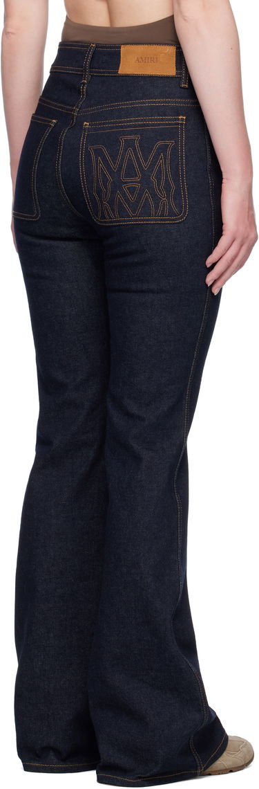 Дънки AMIRI AMIRI Zip Up Flare Jeans Синьо | AWDNFR1016, 2