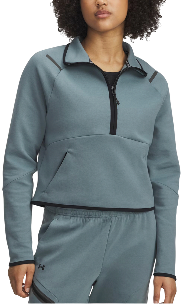 Unstoppable Cropped Fleece Half-Zip
