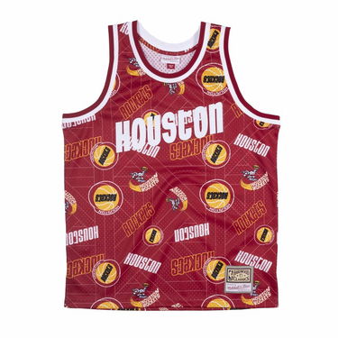 Фланелка Mitchell & Ness Houston Rockets Swingman Jersey Розово | MSPOBW19081-HROPTRD, 0
