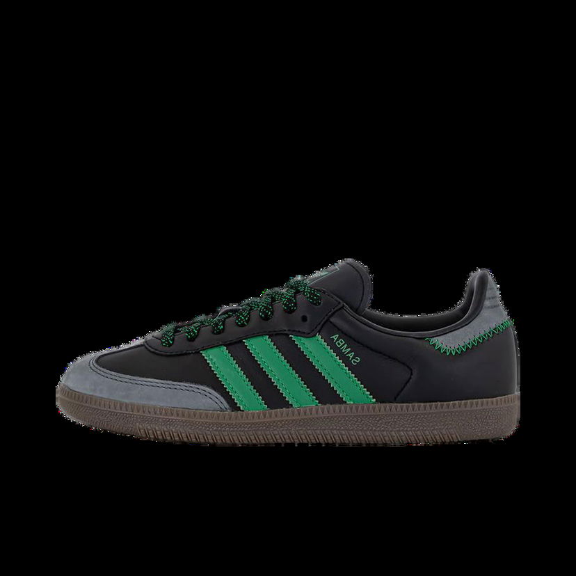 Кецове и обувки adidas Originals Samba OG Black Green Черно | IE6520