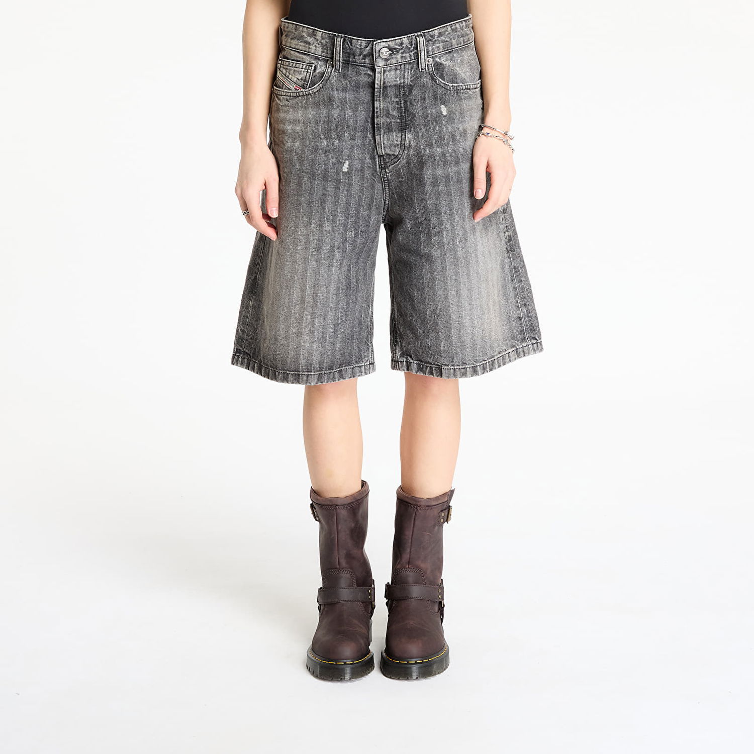 Къси панталони Diesel Diesel De-Sire-Short Shorts Сиво | A14051_09L59 Black/ Blue, 0