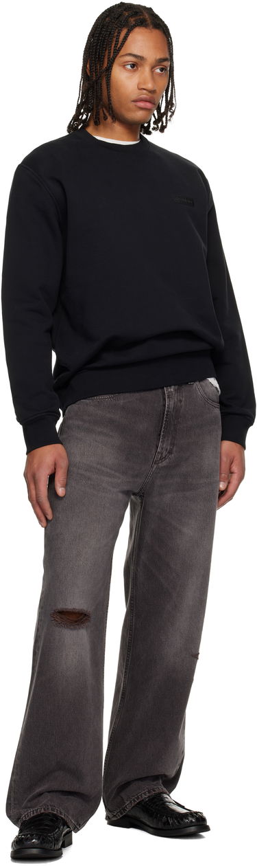 Суитчър Givenchy 'GIVENCHY' Patch Sweatshirt Черно | BMJ0NT319B001, 3