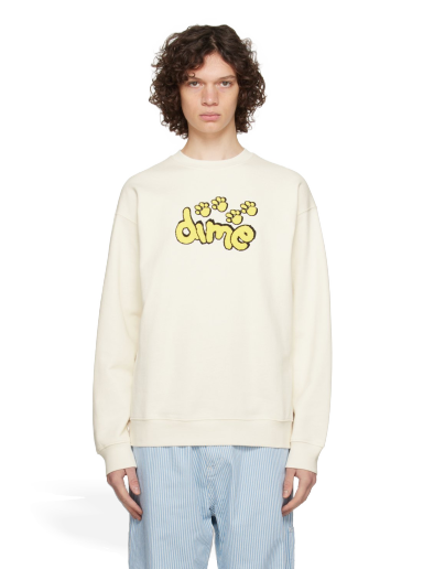 Суитчър Dime Pawz Sweatshirt "Off-White" Бяло | DIME23D2F14BON