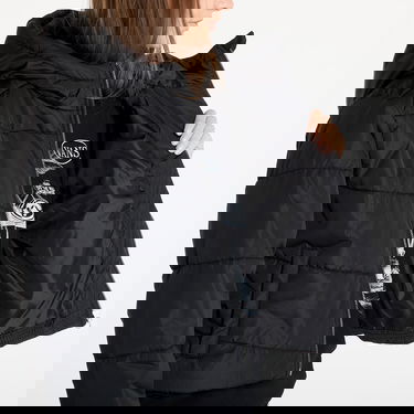 Пухо яке Vans Mte Foundry Crop Puff Jacket Черно | VN000H5EBLK, 3