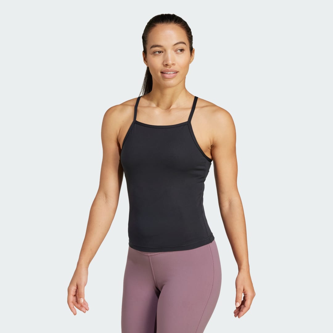 Потник adidas Performance Yoga Studio Tank Top Черно | IS6712, 0