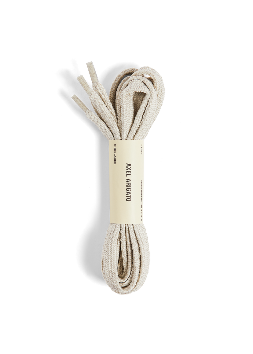 Грижа за обувките AXEL ARIGATO Textured Laces - 125cm Бежово | O4303001