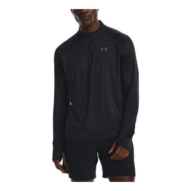 Суитчър Under Armour Iso-Chill Up Pace Zip Top Черно | 1377877-001