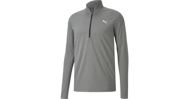 Суитчър Puma Cross the Line Quarter-Zip Running Top Сиво | 519592-001, 1