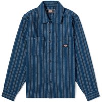 Риза Dickies Hope Stripe Overshirt "Dark Western Stripe" Тъмно синьо | DK0A4YI6G221, 1