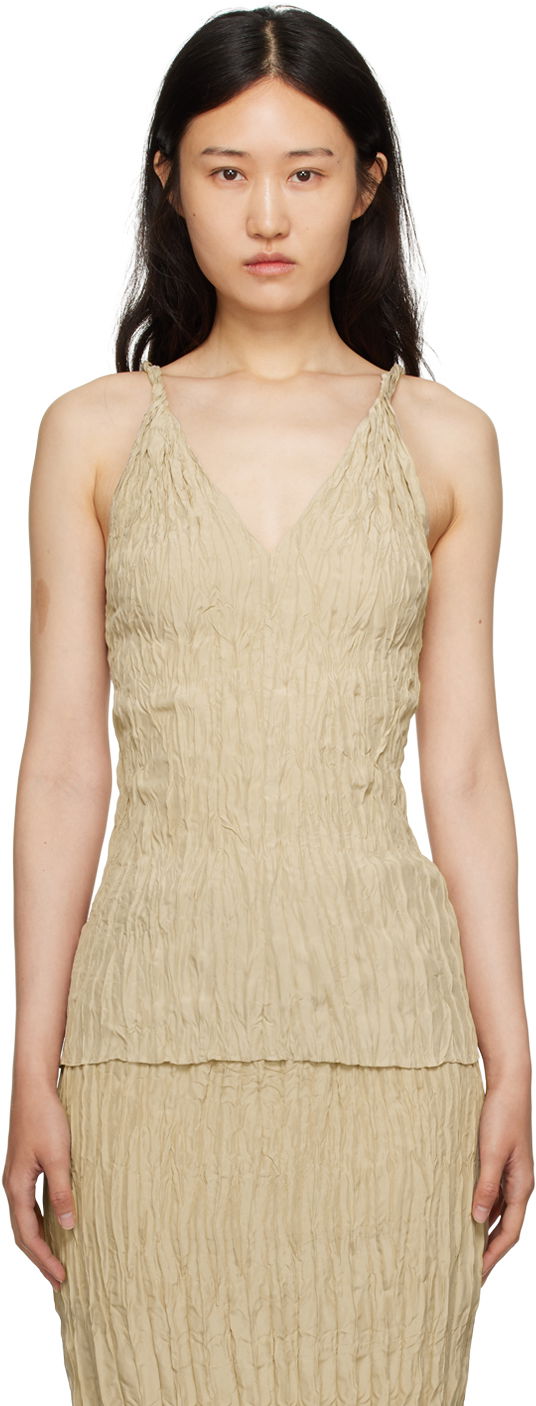Pокля TOTEME TOTEME Crinkled Camisole Бежово | 233-5067-210, 0