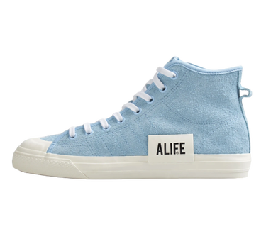 Кецове и обувки adidas Originals ALIFE x Nizza Hi "Clear Sky" Синьо | GW5325, 0