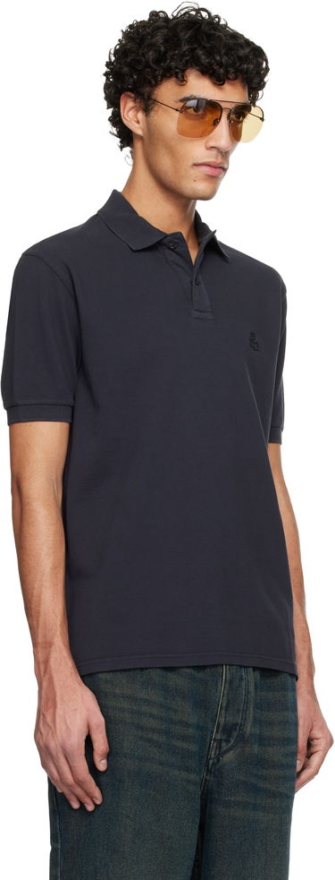 Поло тениска ISABEL MARANT Afko Polo Тъмно синьо | PL0003HA-D1K02H, 1