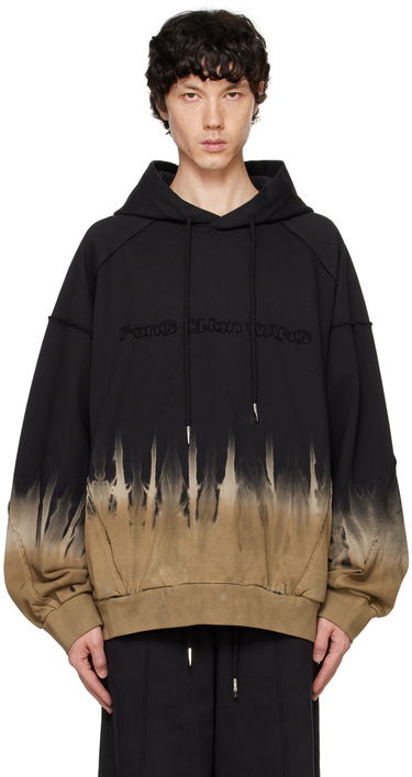 Суитчър Feng Chen Wang Feng Chen Wang Tie-Dye Hoodie Черно | FUF18HD01, 0