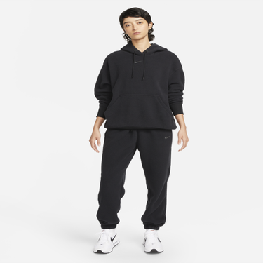 Суитчър Nike Sportswear Plush Pullover Hoodie Черно | DQ6840-010, 3