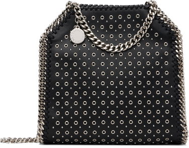 Дамска чанта Stella McCartney Stella McCartney Falabella Eyelet-Stud Mini Bag Черно | 391698WP0582, 0