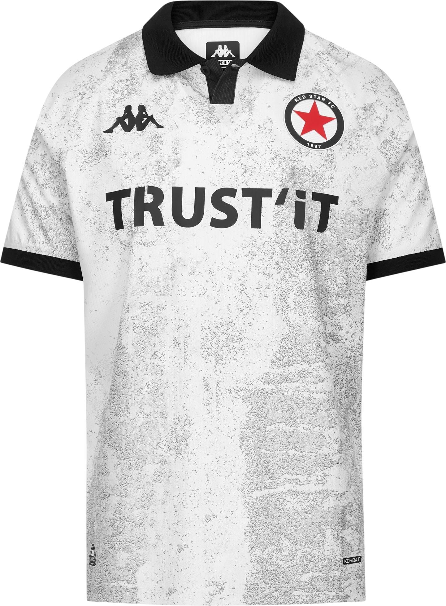 Фланелка Kappa Kappa Red Star FC Away Jersey 2025/26 Бяло | 361y5ww-s0k, 0